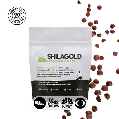 ShilaGold™ - Himalayan Shilajit Gummies